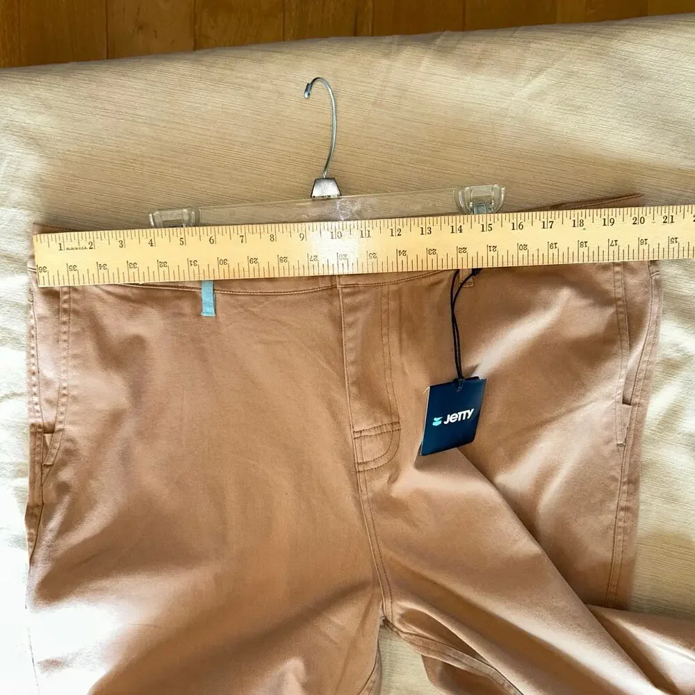 New! Jetty Tan Chino Shorts size 40